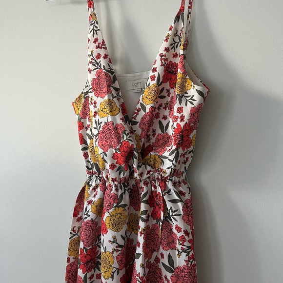 loft dainty floral dress - Picture 1 of 7